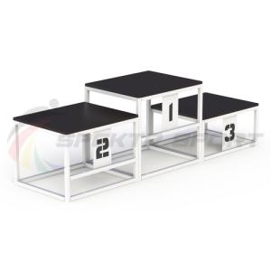 Купить Пьедестал для награждения переносной (без облицовки) 1 человек на ступень SP РАН2 в Гвардейске 