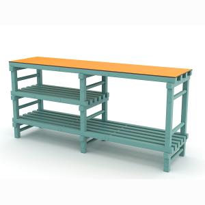 Купить Стол для бассейна, жесткий ПВХ, 1988х554х920 мм в Гвардейске 