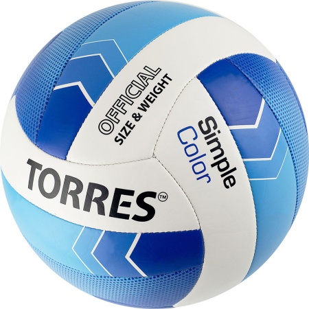 Купить Мяч волейбольный Torres Simple Color любительский р.5 в Гвардейске 